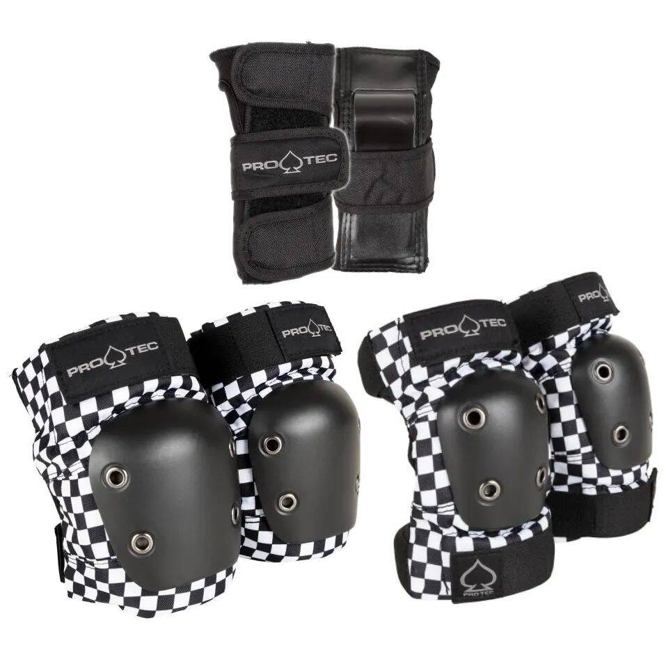 Pro-Tec Junior Street Gear 3 Pad Set - Checker