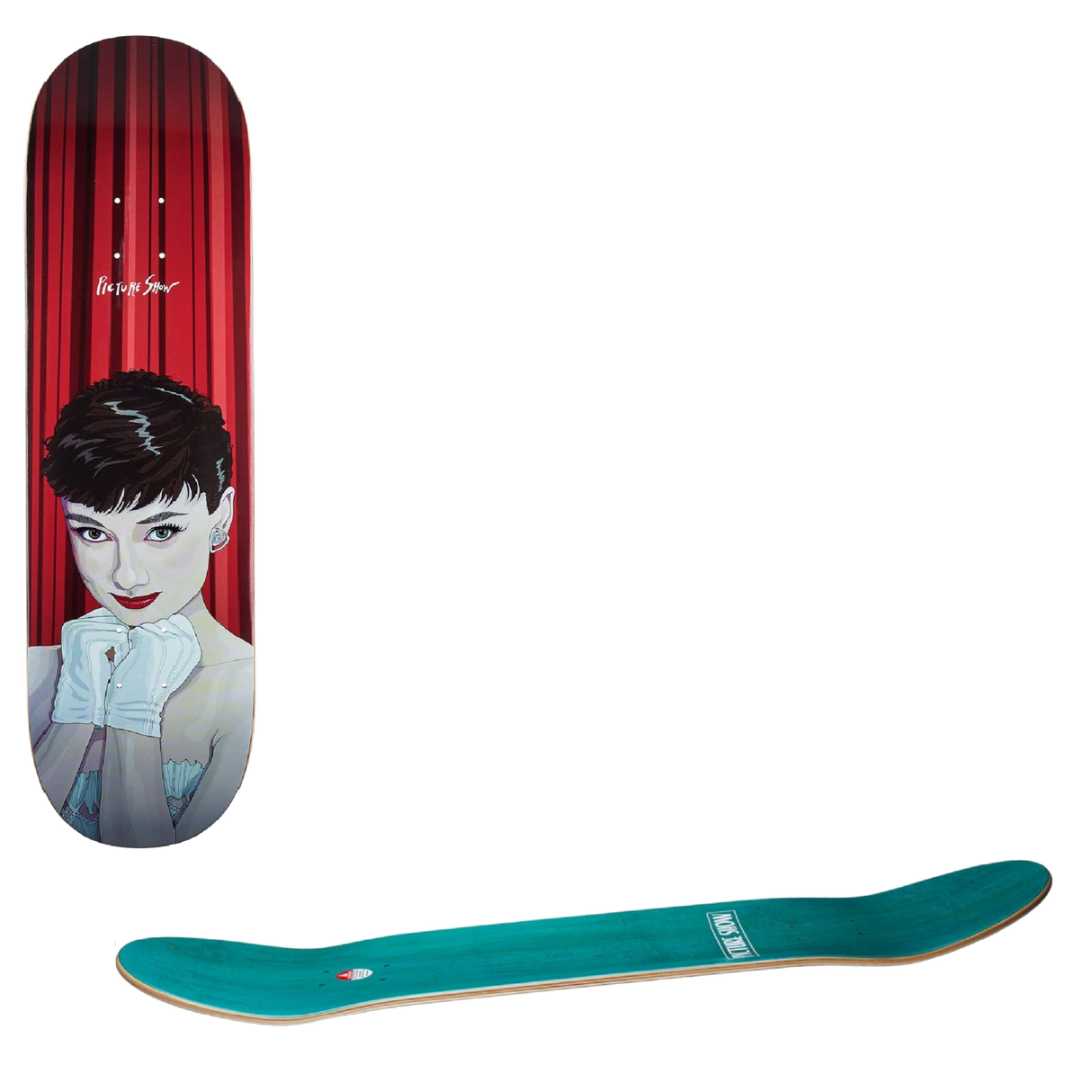 Picture Show Audrey Skateboard Deck 8.125"