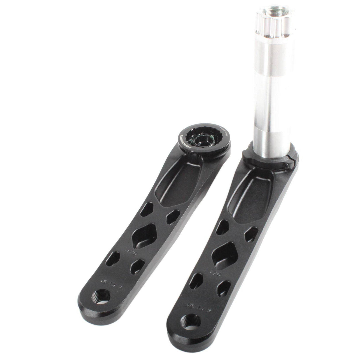 Race Face Alloy Atlas 30 83mm Crank (Arms Only) - Black 165mm