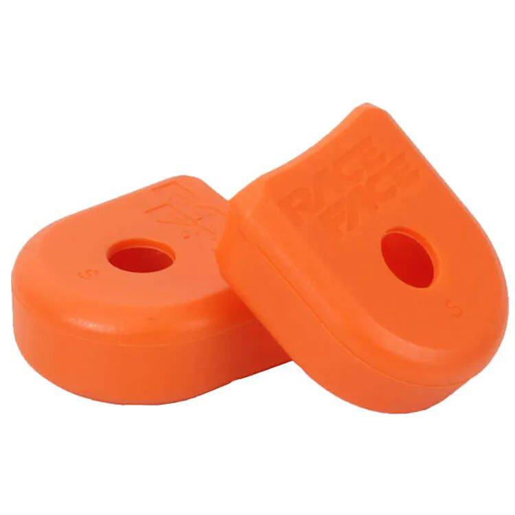 Race Face 2021 Alloy Crank Boots - Orange (2 Pack)