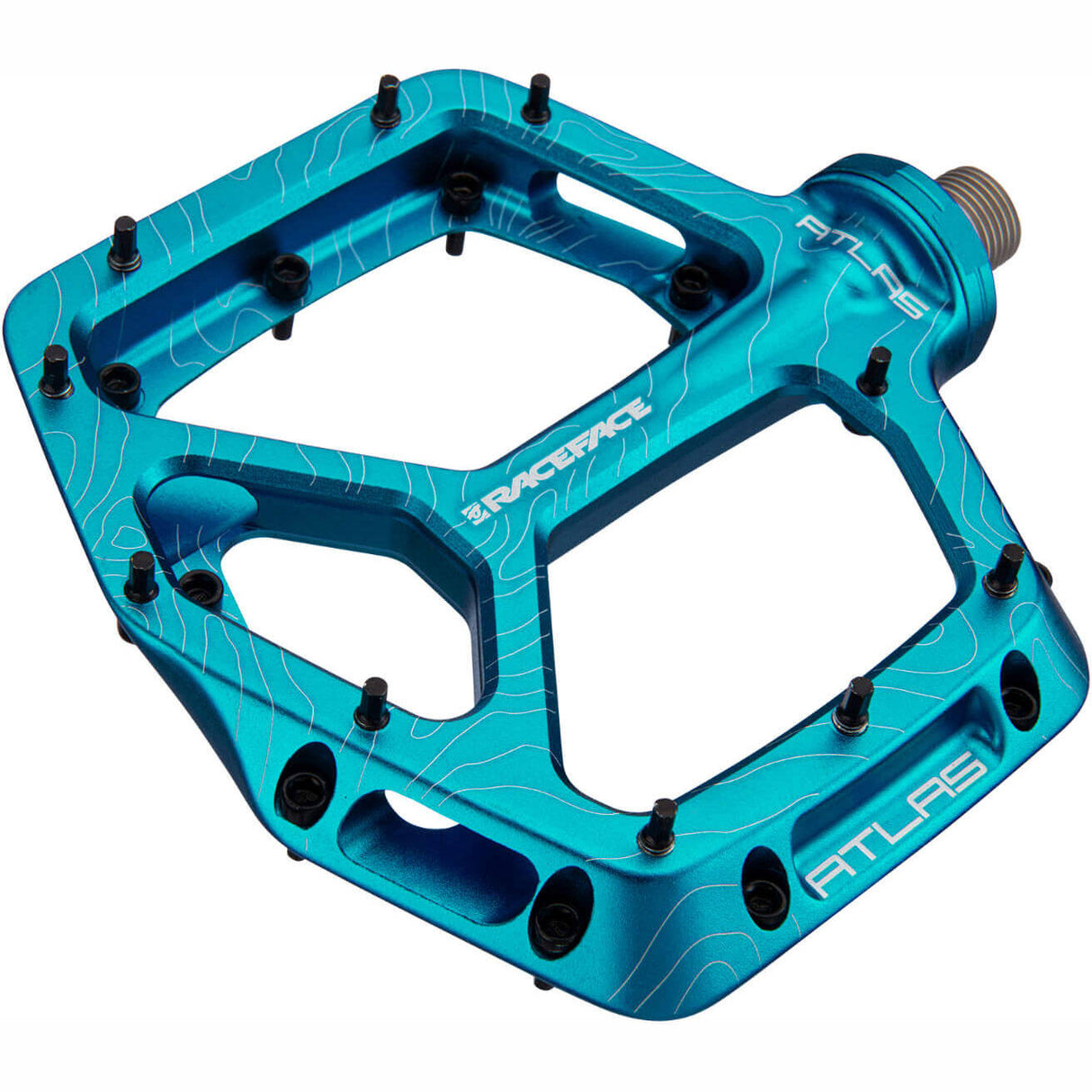 Race Face Atlas V2 Pedals - Turquoise (Pair)