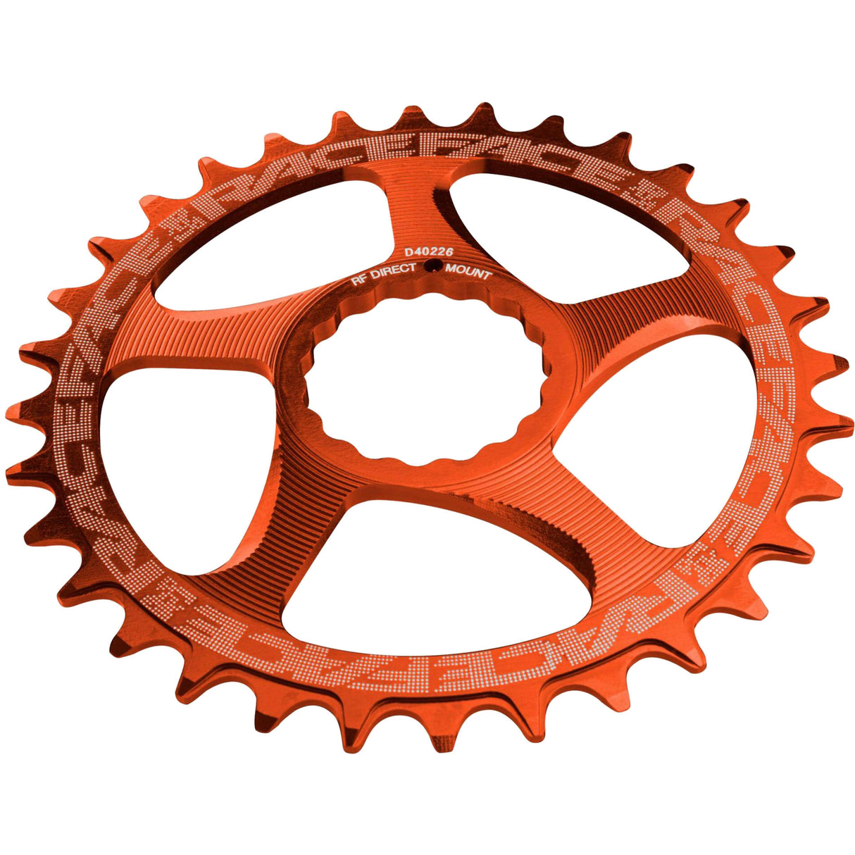 Race Face Direct Mount 10/12 Speed Chain Ring - Orange 28T