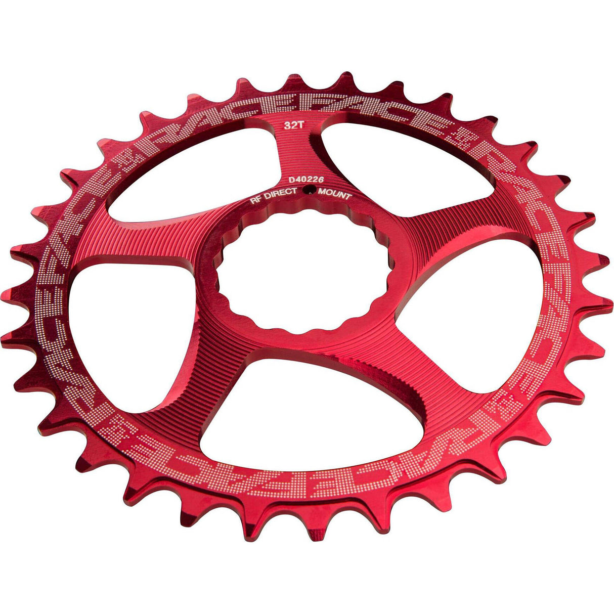 Race Face Direct Mount 10/12 Speed Chain Ring - Red 32T
