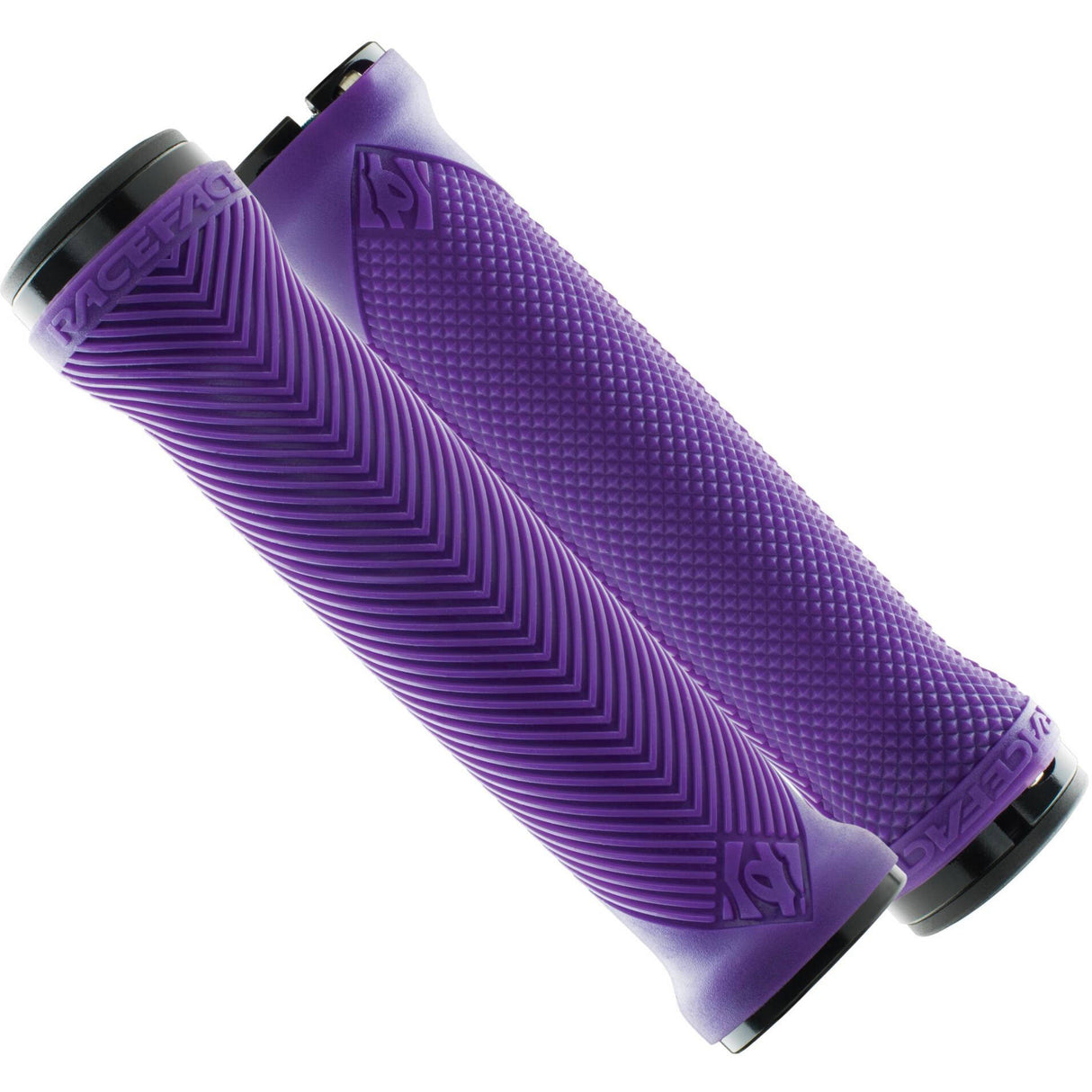 Race Face Lovehandle Mountain Bike Grips - Purple