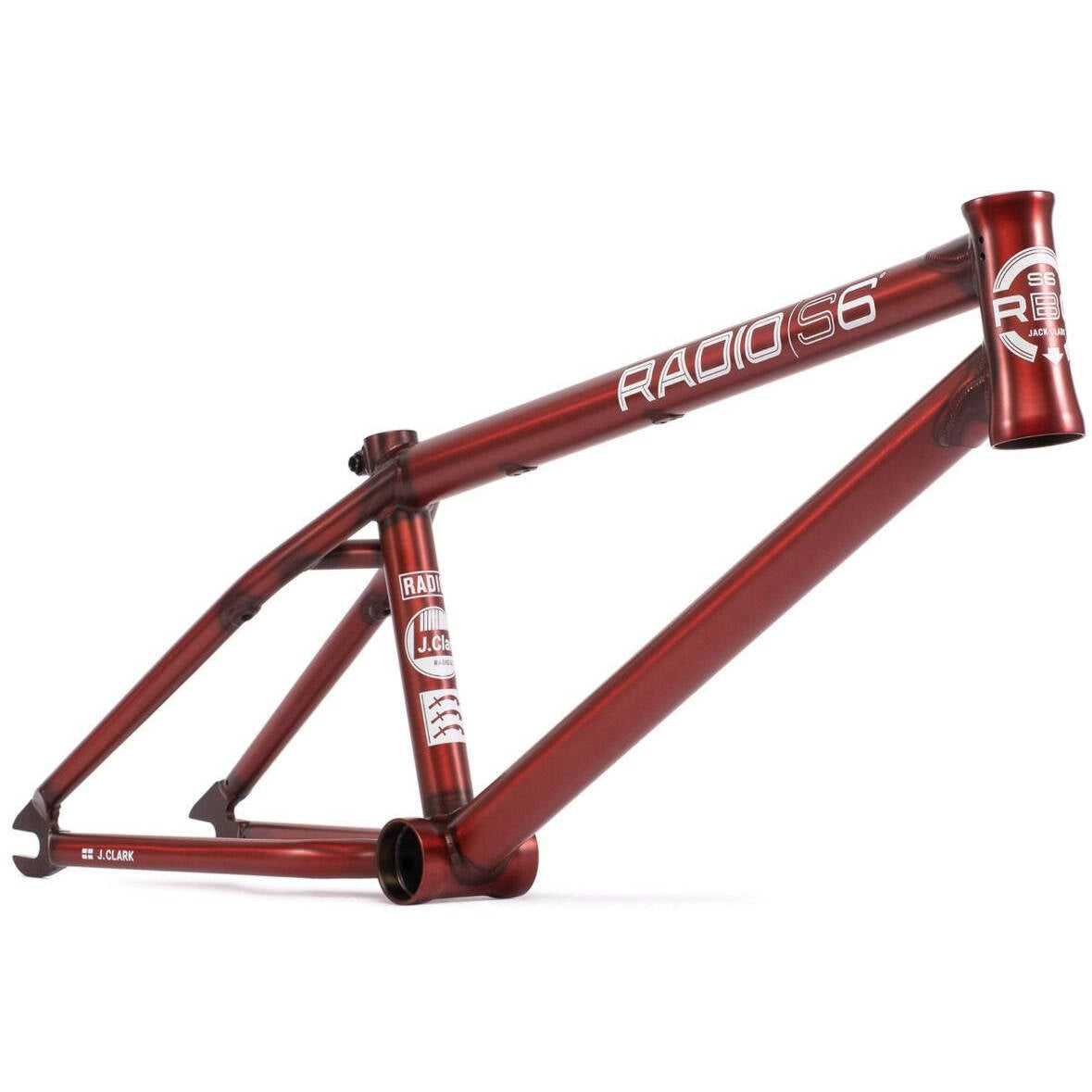 Radio S6 20.4'' (Jack Clark) BMX Frame - Translucent Orange