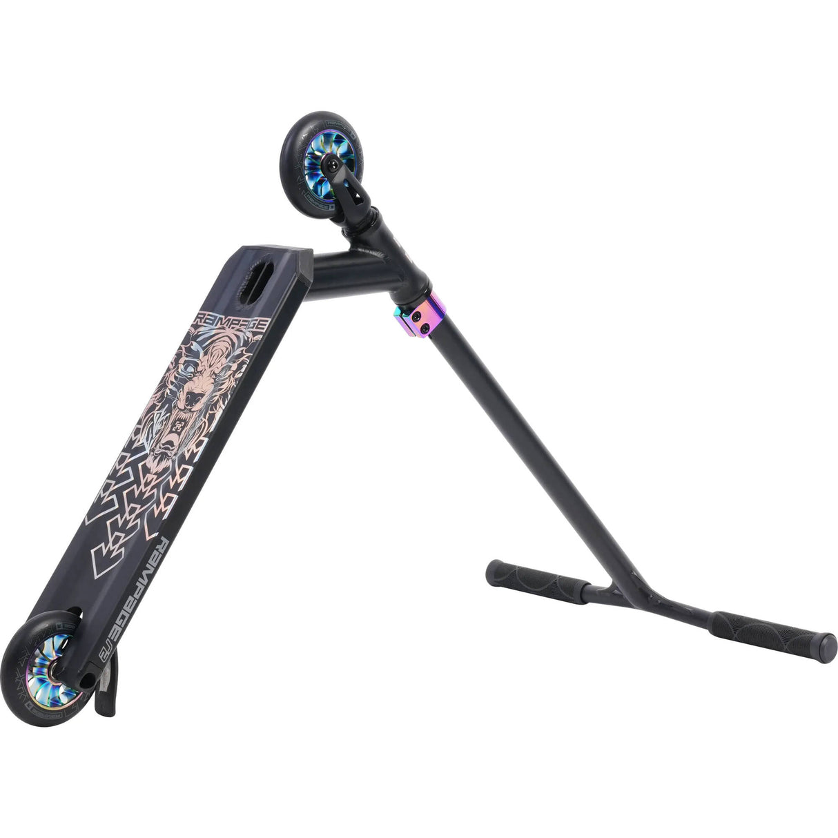 Rampage R2 2023 Complete Stunt Scooter - Black/Neochrome