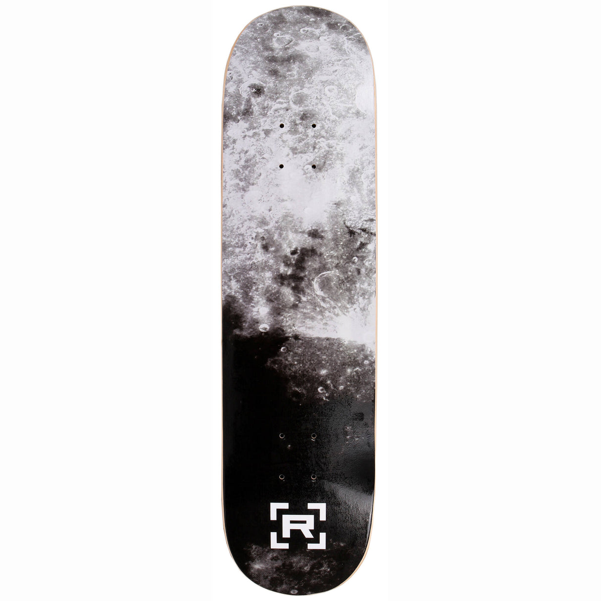 Rampage Lunar Skateboard Deck - Black 8''