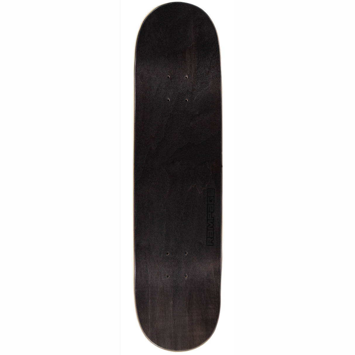 Rampage Lunar Skateboard Deck - Black 8.25''