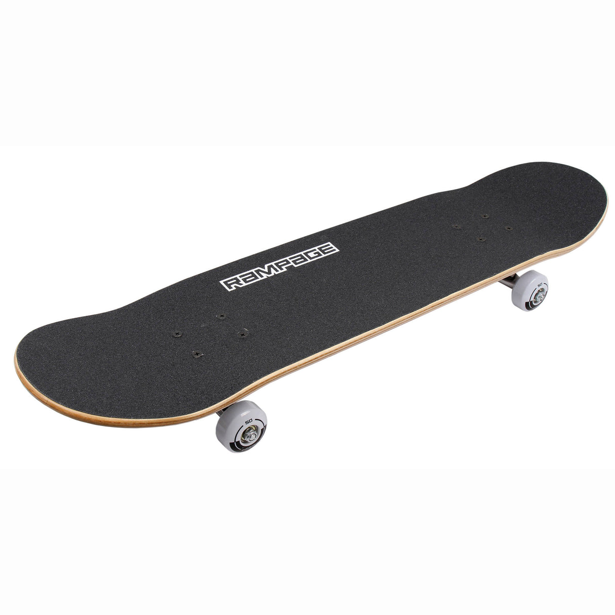 Rampage Moonscape Complete Skateboard - Black 8''