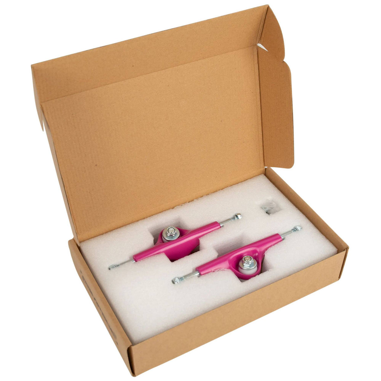 Rampage Rasp Skateboard Trucks - Pink 5.25''
