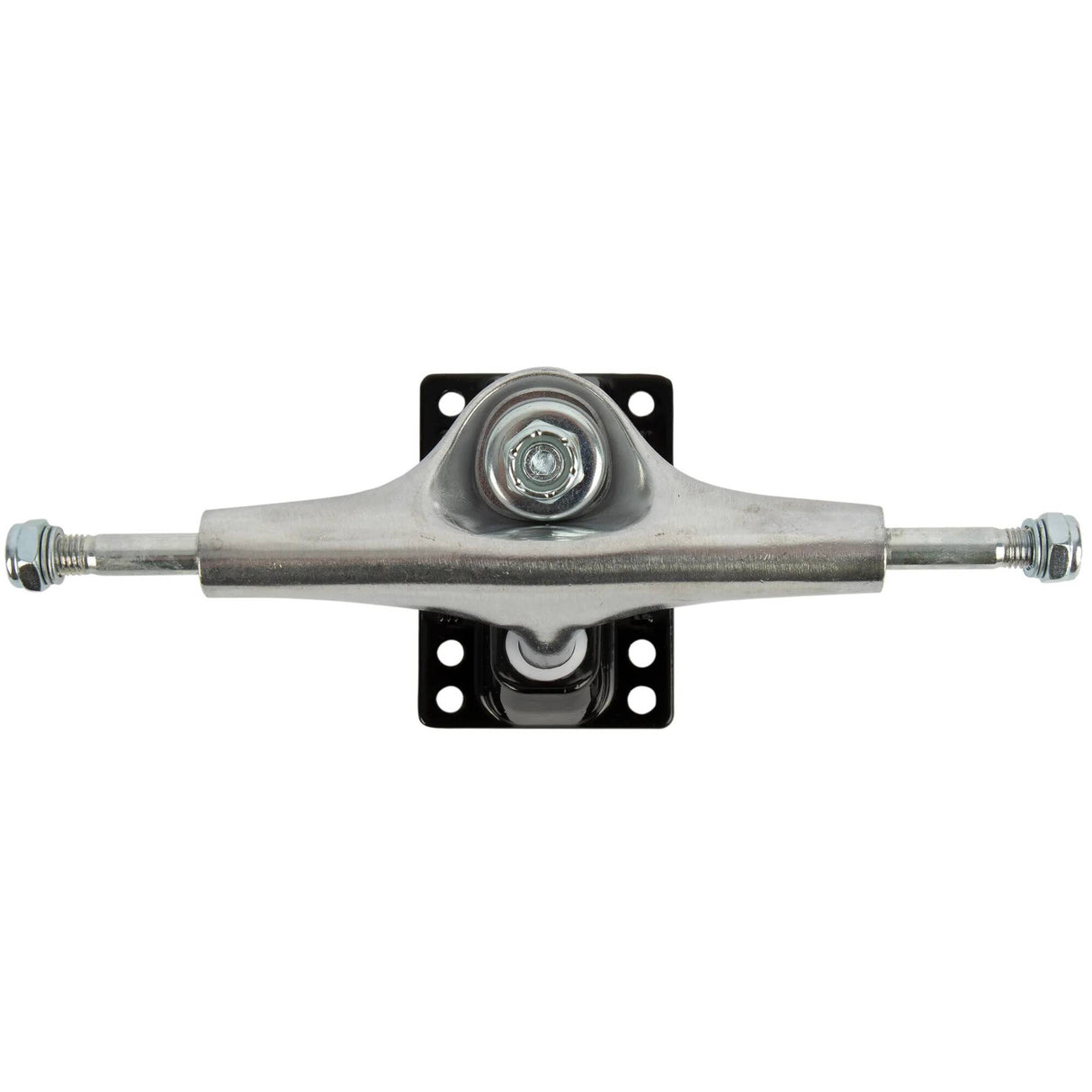 Rampage Rasp Skateboard Trucks - Silver/Black 5.5''