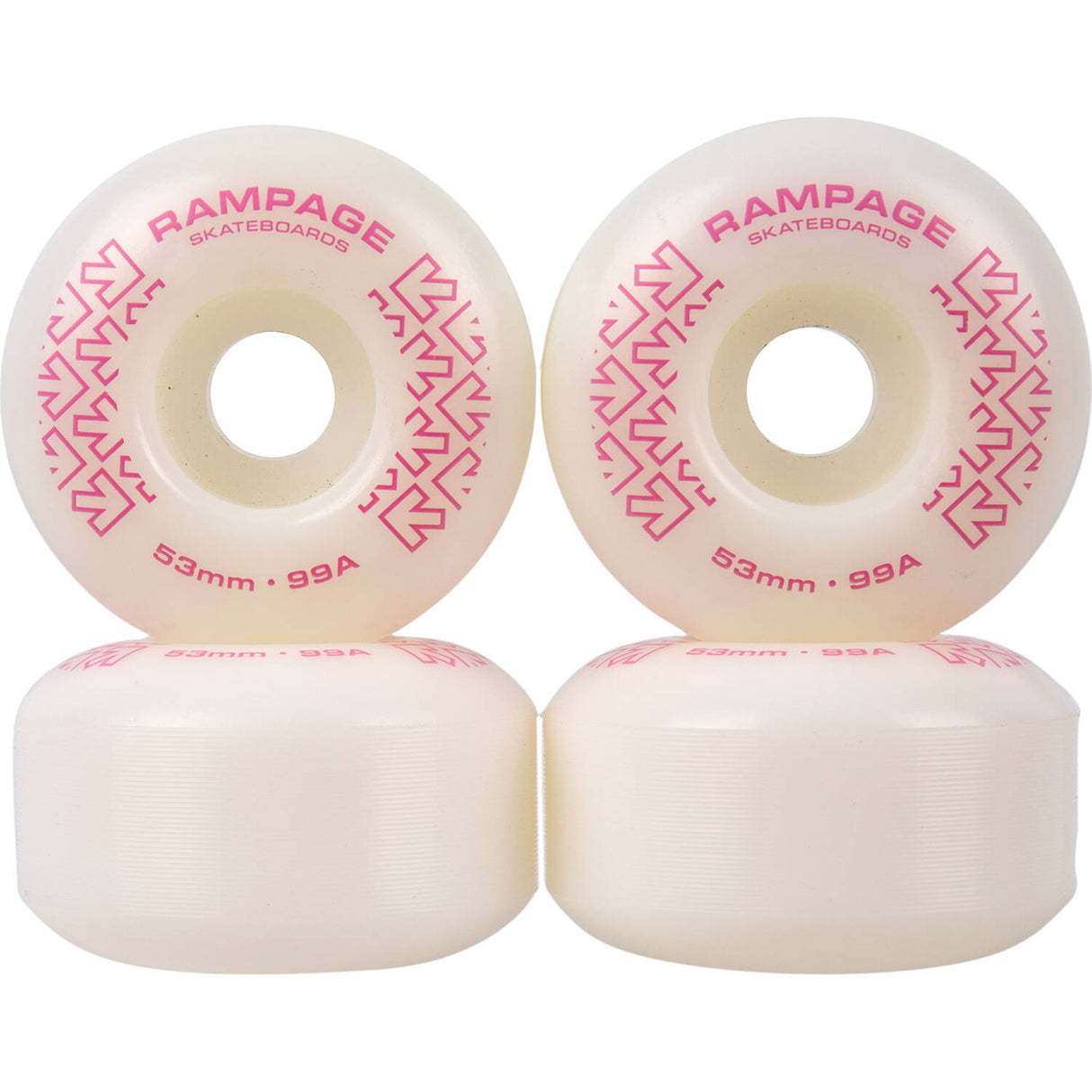 Rampage Liquid Fusion Custom Skateboard - Multi/Pink 7.75"
