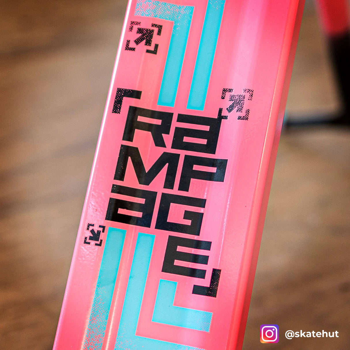 Rampage R1 Stunt Scooter - Pink/Teal Fade