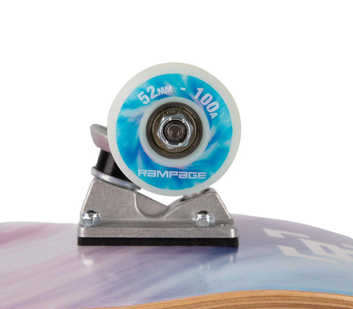 Rampage Tie Dye Vortex Premium Complete Skateboard - 8"