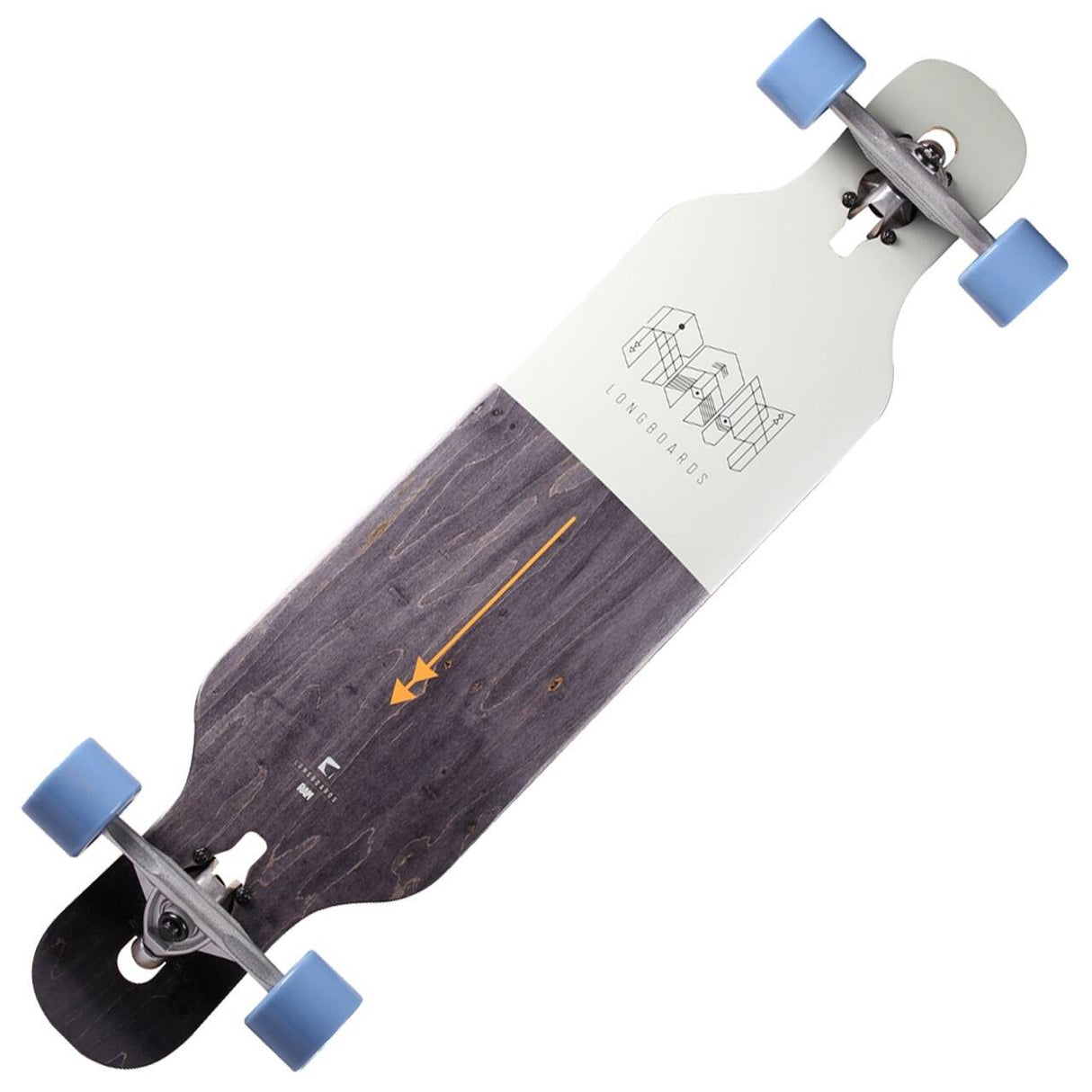 RAM Ciemah Longboard - Cool Grey 39''