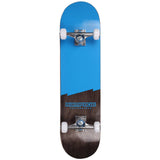 Rampage Plain Third Complete Skateboard - Blue/Black 7.75''