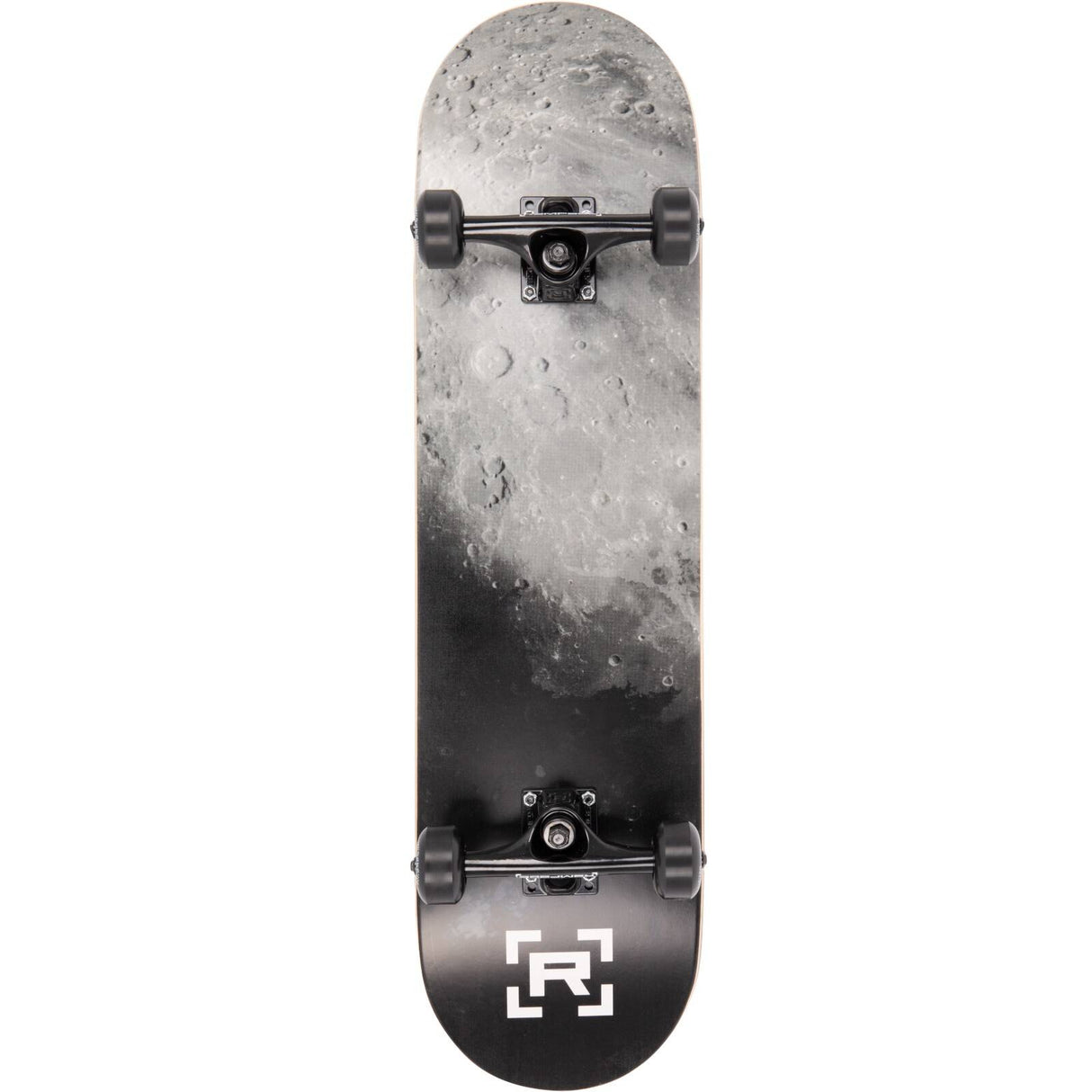 Rampage Lunar Custom Skateboard - Black 8"