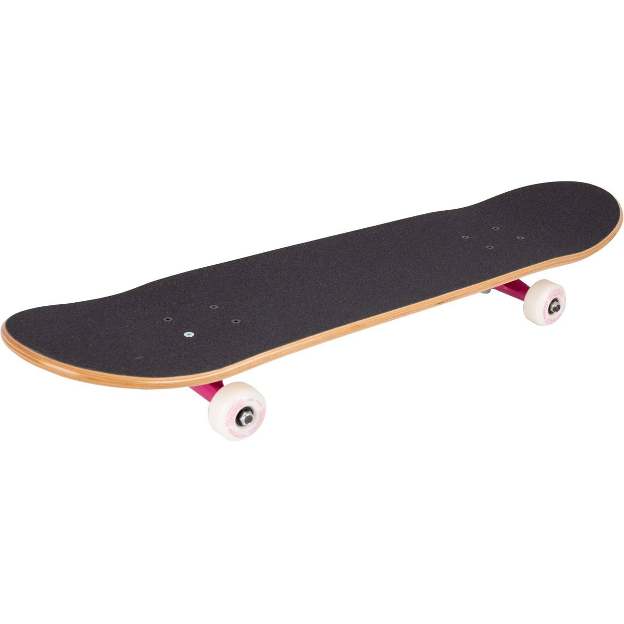 Rampage Stain Custom Skateboard - Natural/Pink 8"