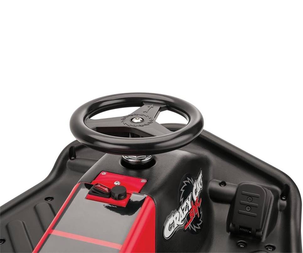 Razor Crazy Cart Shift 12V Electric Ride On - Red/Black