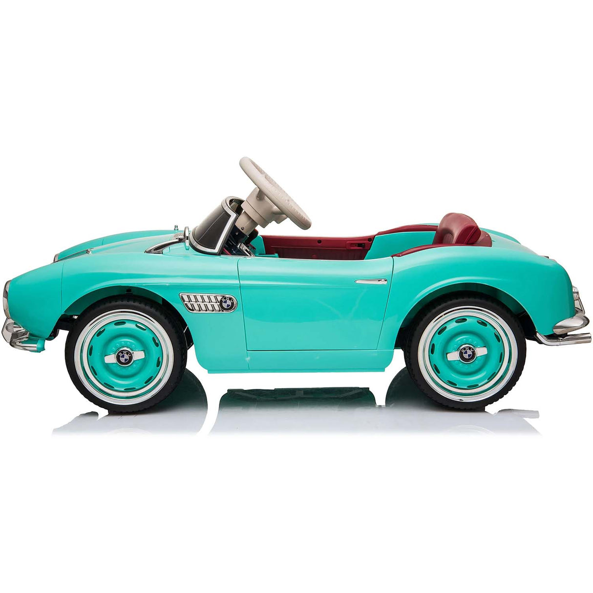 Ricco BMW 507 Classic 12V-7A Kids Electric Ride On - Turquoise