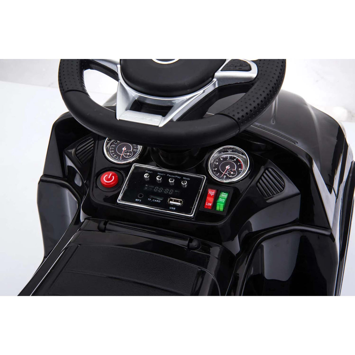 Ricco Mercedes Benz GLS63 Kids Electric Ride On - Black