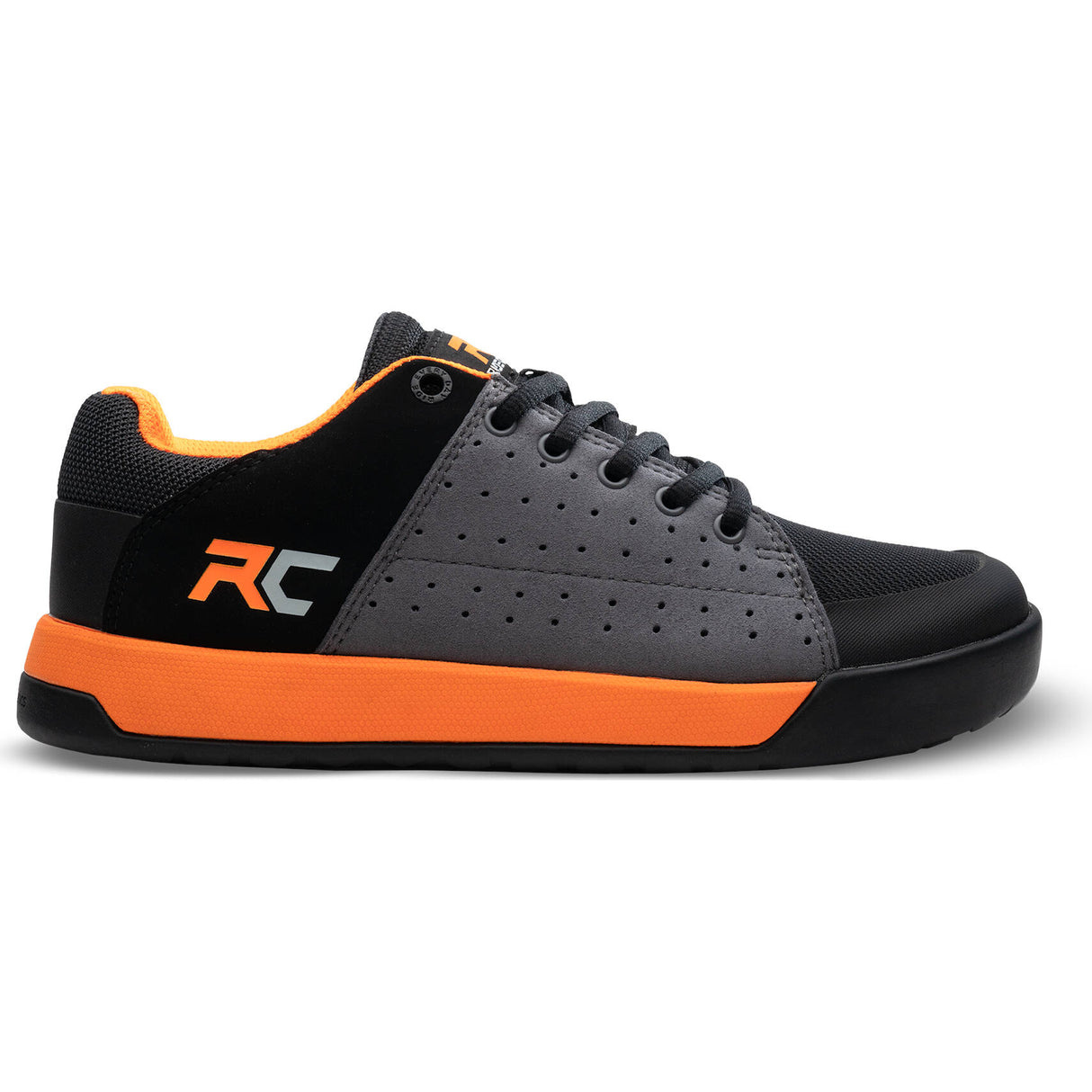 Ride Concepts Livewire Youth MTB Shoe - Charocal/Orange UK 2.5