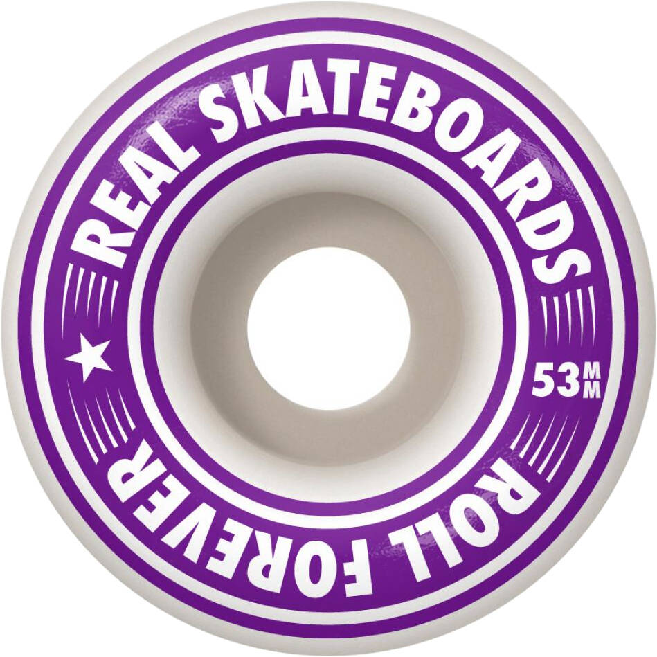 Real Team Tropic Ovals 2 Complete Skateboard - Multi 7.5''