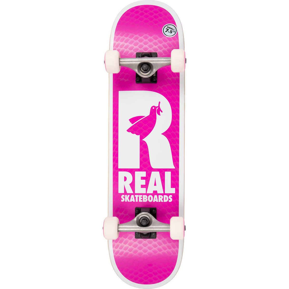 Real Doves II Complete Skateboard - Pink 7.5"