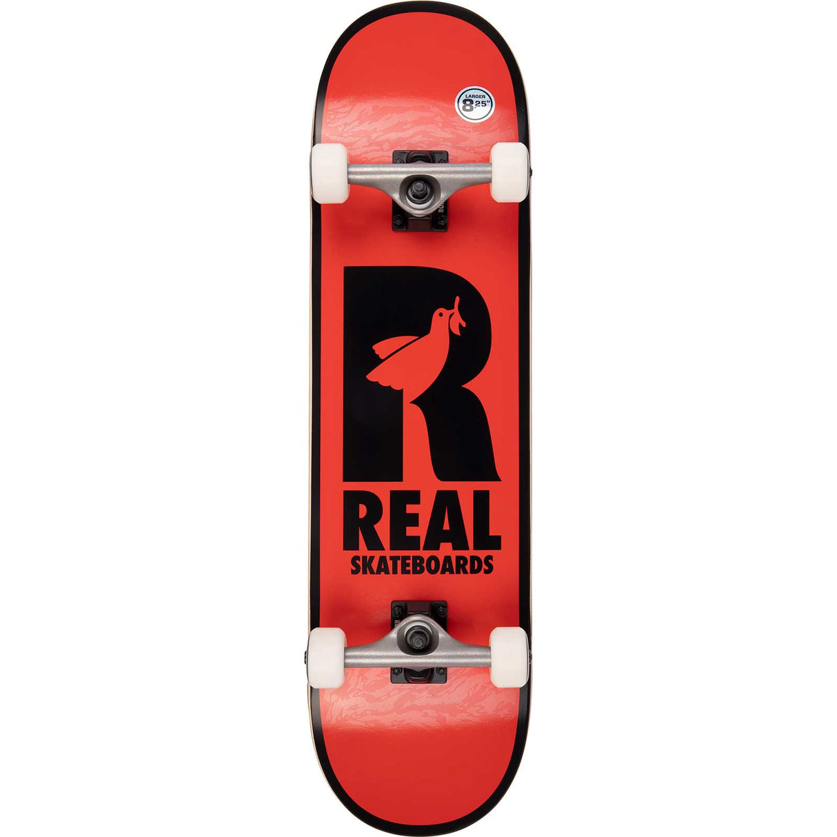 Real Doves II Complete Skateboard - Red 8.25"