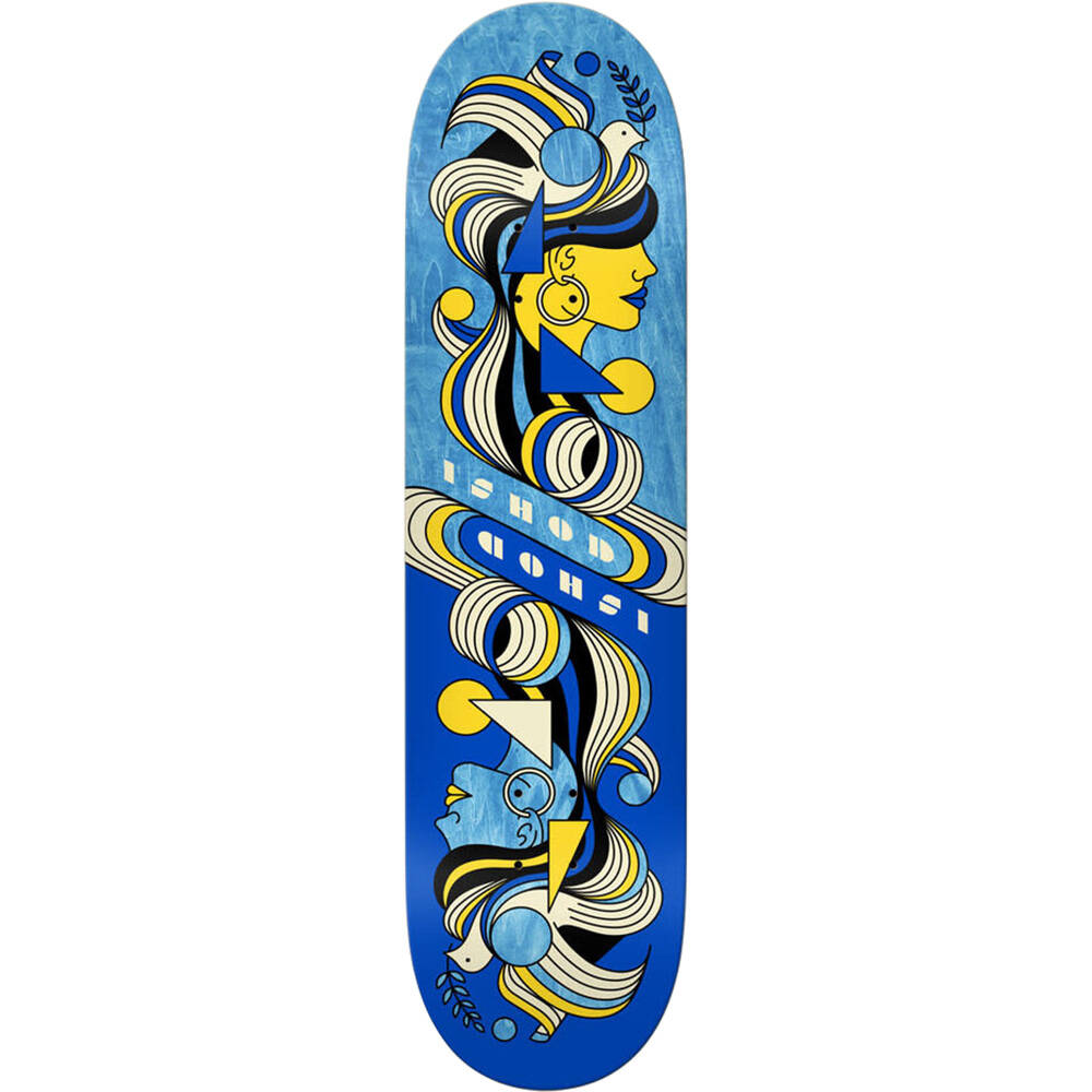 Real Ishod Twin Tail Skateboard Deck - Fowls 8"