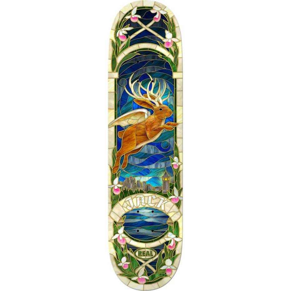 Real Cathedral Full Dip Skateboard Deck - Jack 8.25"
