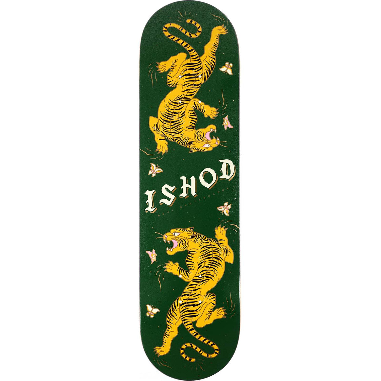 Real Ishod Cat Scratch Glitter Skateboard Deck - 8.5"