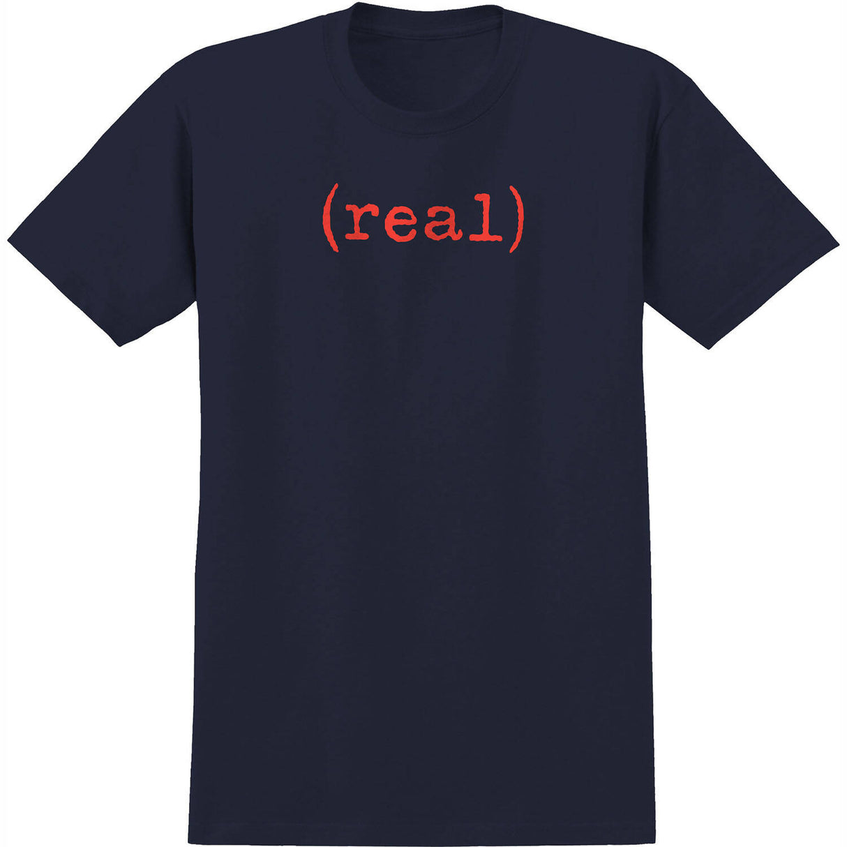 Real Lower T Shirt - Navy/Red