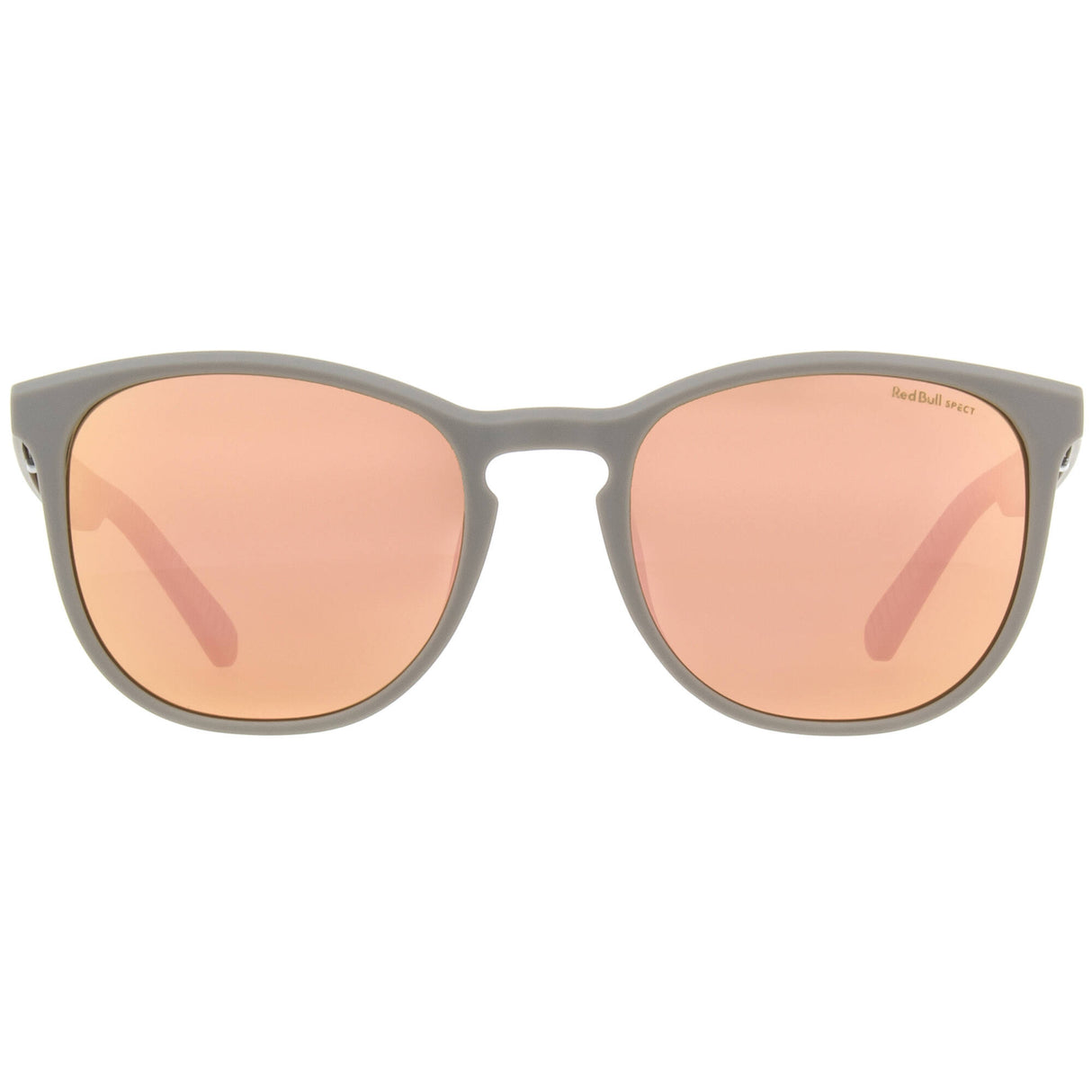 Red Bull SPECT Eyewear Steady Sunglasses - Matt Warm Grey/Brown with Peach Mirror