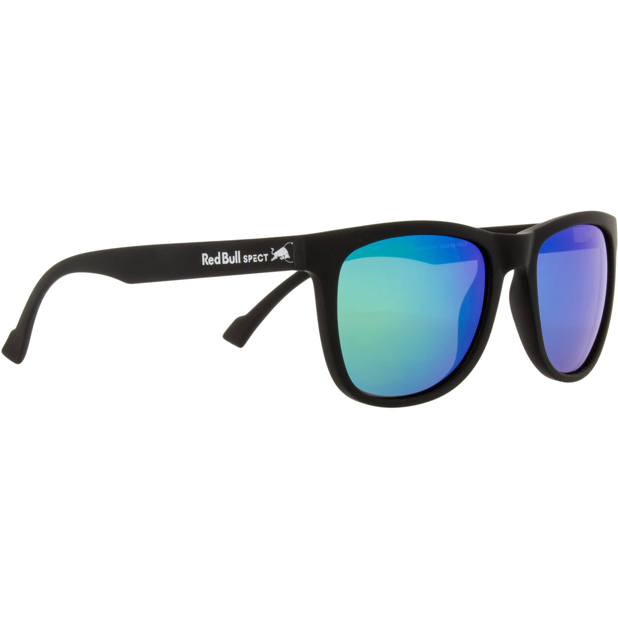 Red Bull SPECT Eyewear Lake Sunglasses - Matt Black / Green Mirror
