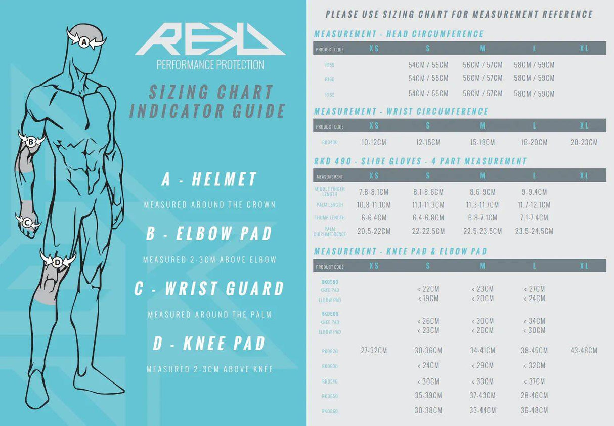 REKD Wrist Guards - Blue