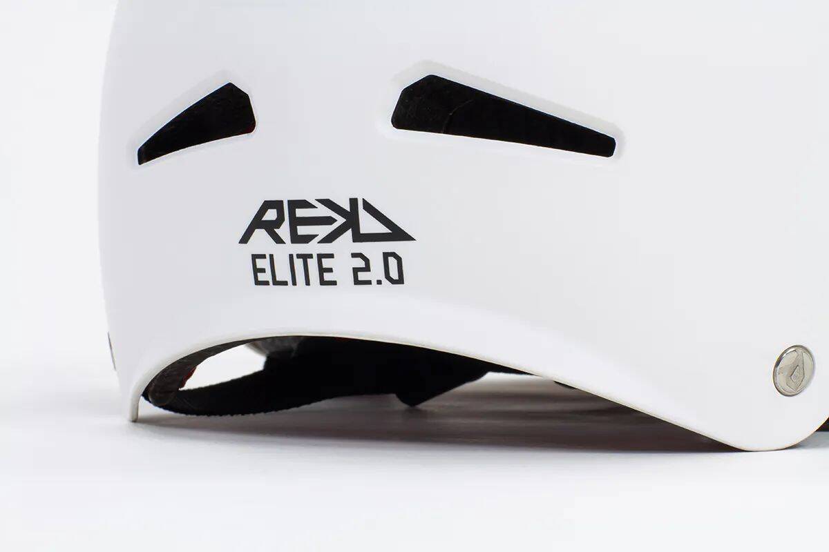 REKD Junior Elite 2.0 Helmet - White