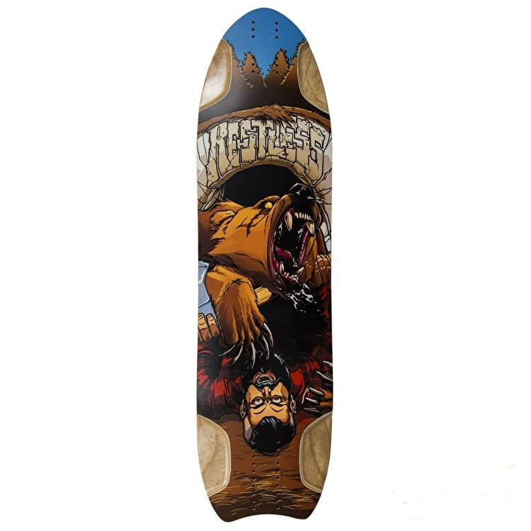 Restless Longboard Deck - NKD 35''
