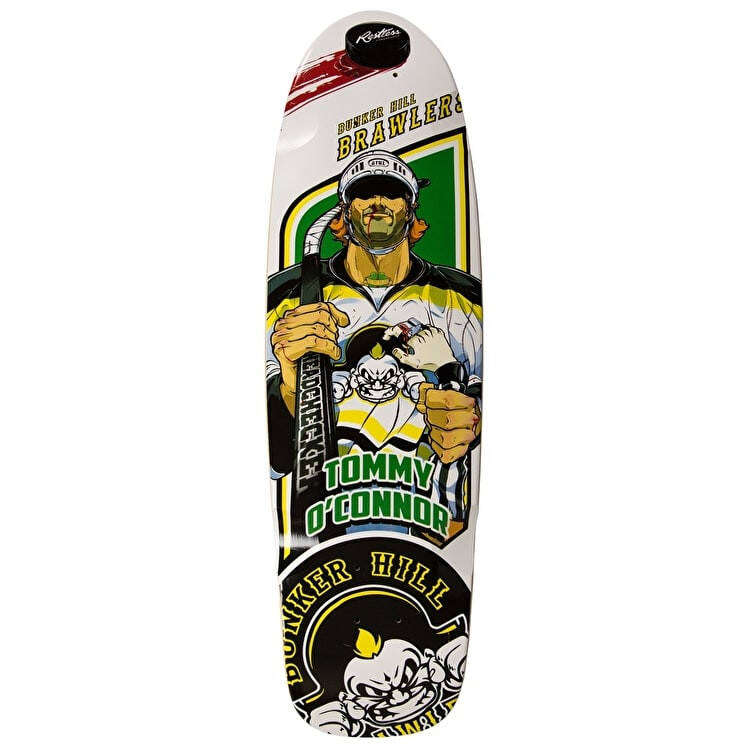 Restless Longboard Deck - RockSteady Brawlers 30.5''