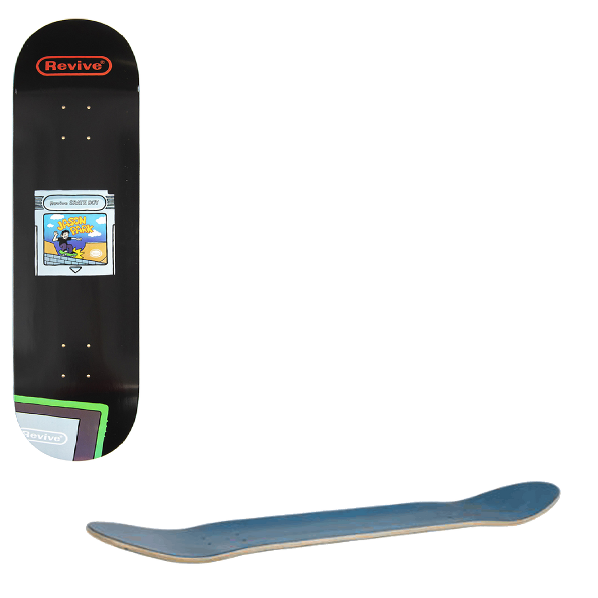 ReVive Jason Park Cartridge Skateboard Deck - 8.25"