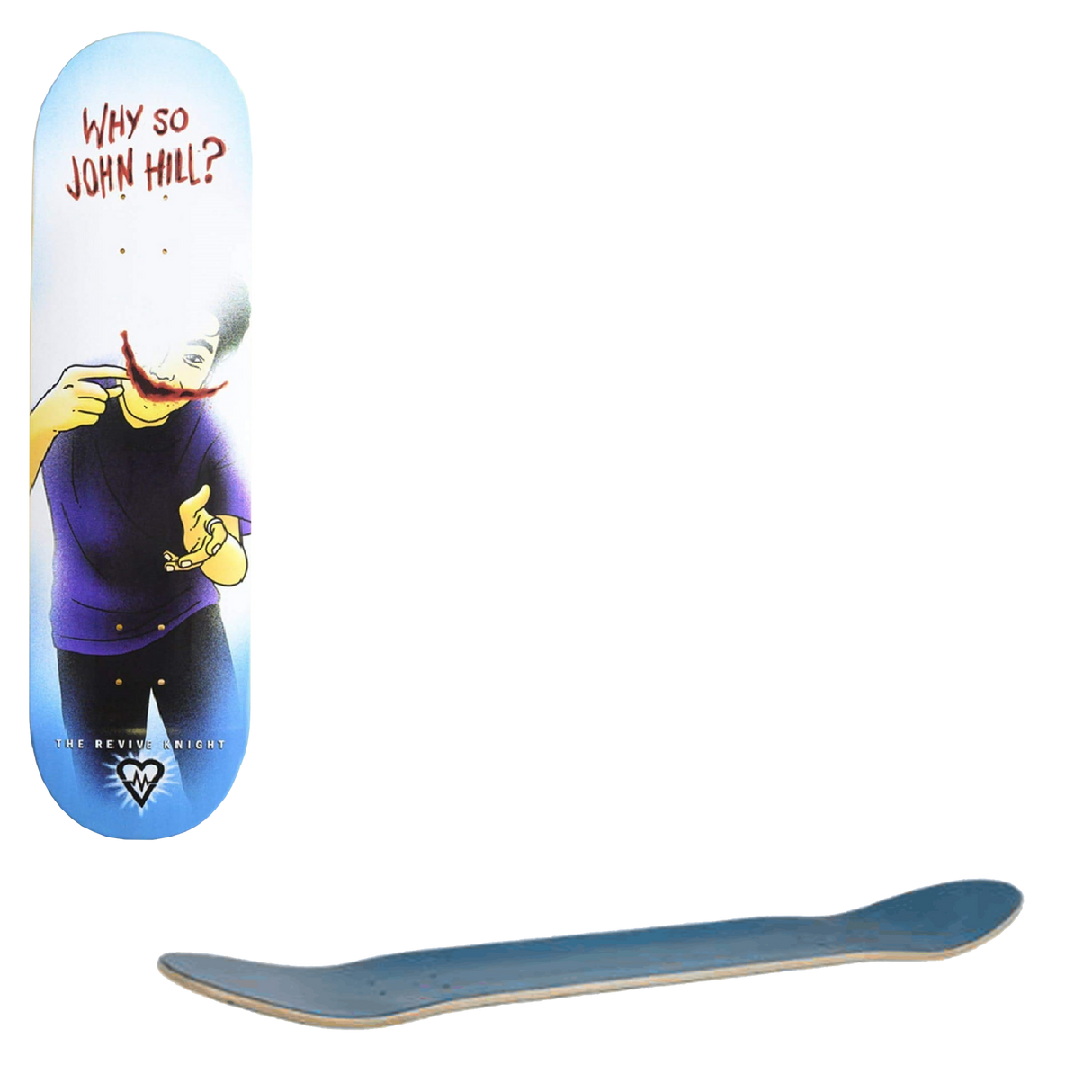 ReVive Serious Skateboard Deck - Hill - 8.25"