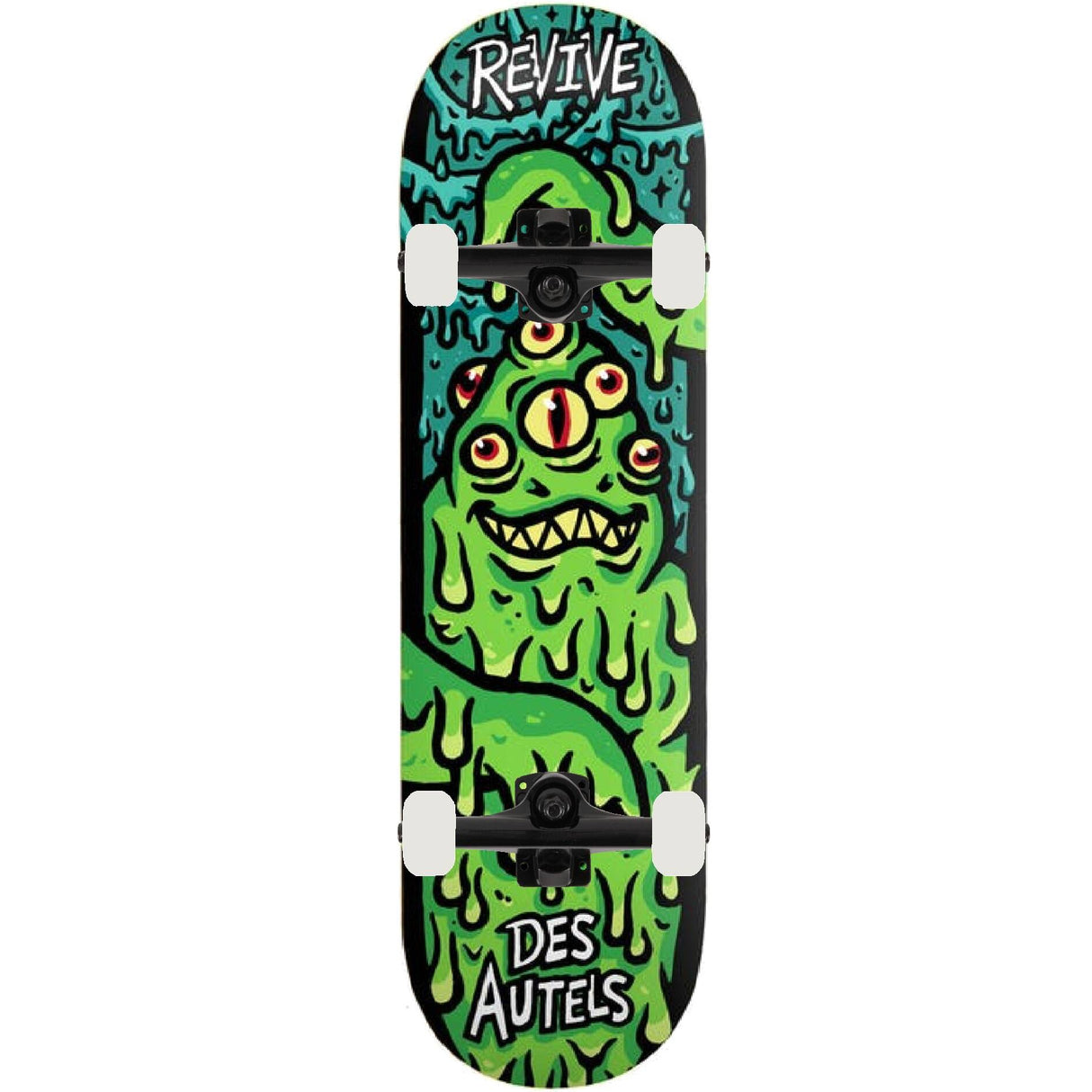 ReVive Doug Des Autels Ooze Custom Skateboard - Green 8.5"