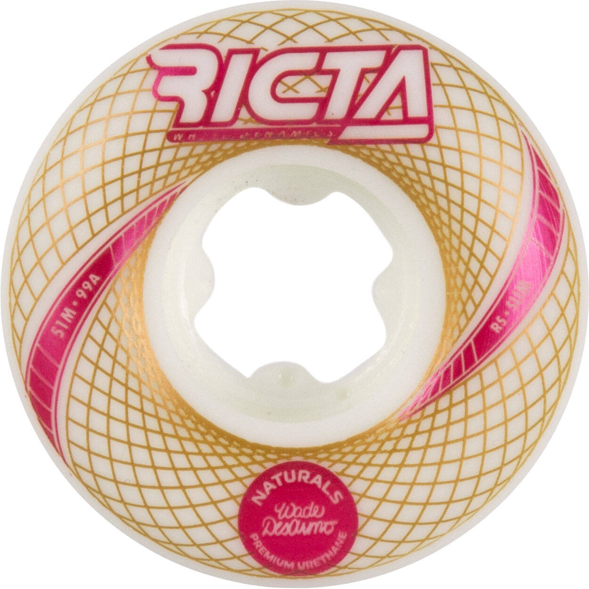 Ricta Desarmo Vortex Naturals Skateboard Wheels - 51mm