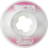 Ricta Shanahan Geo Naturals Round 101a Skateboard Wheels - White/Pink 53mm