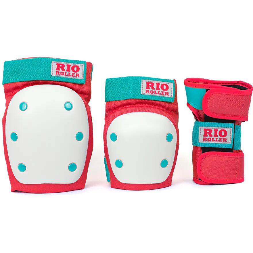 Rio Roller Triple Pad Set - Red/Mint