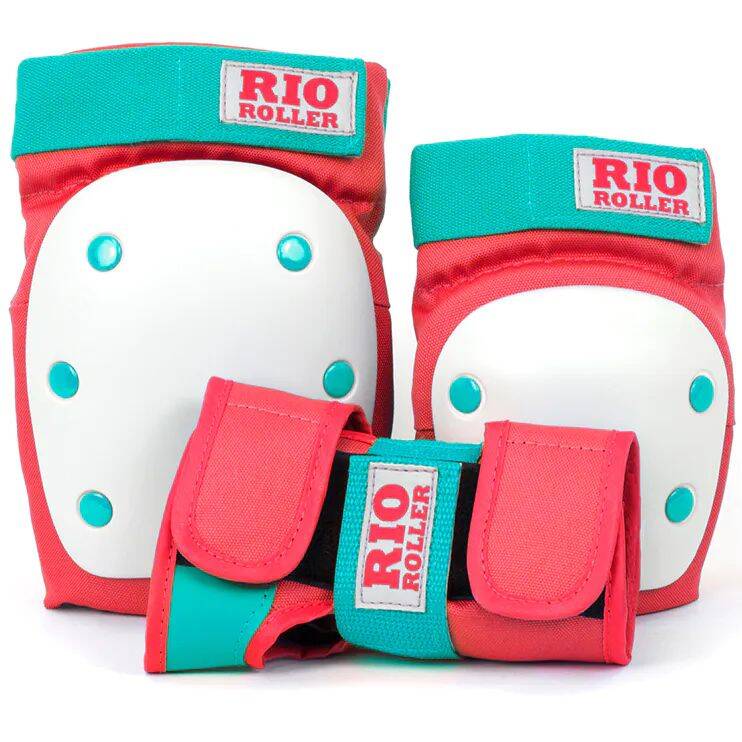 Rio Roller Triple Pad Set - Red/Mint