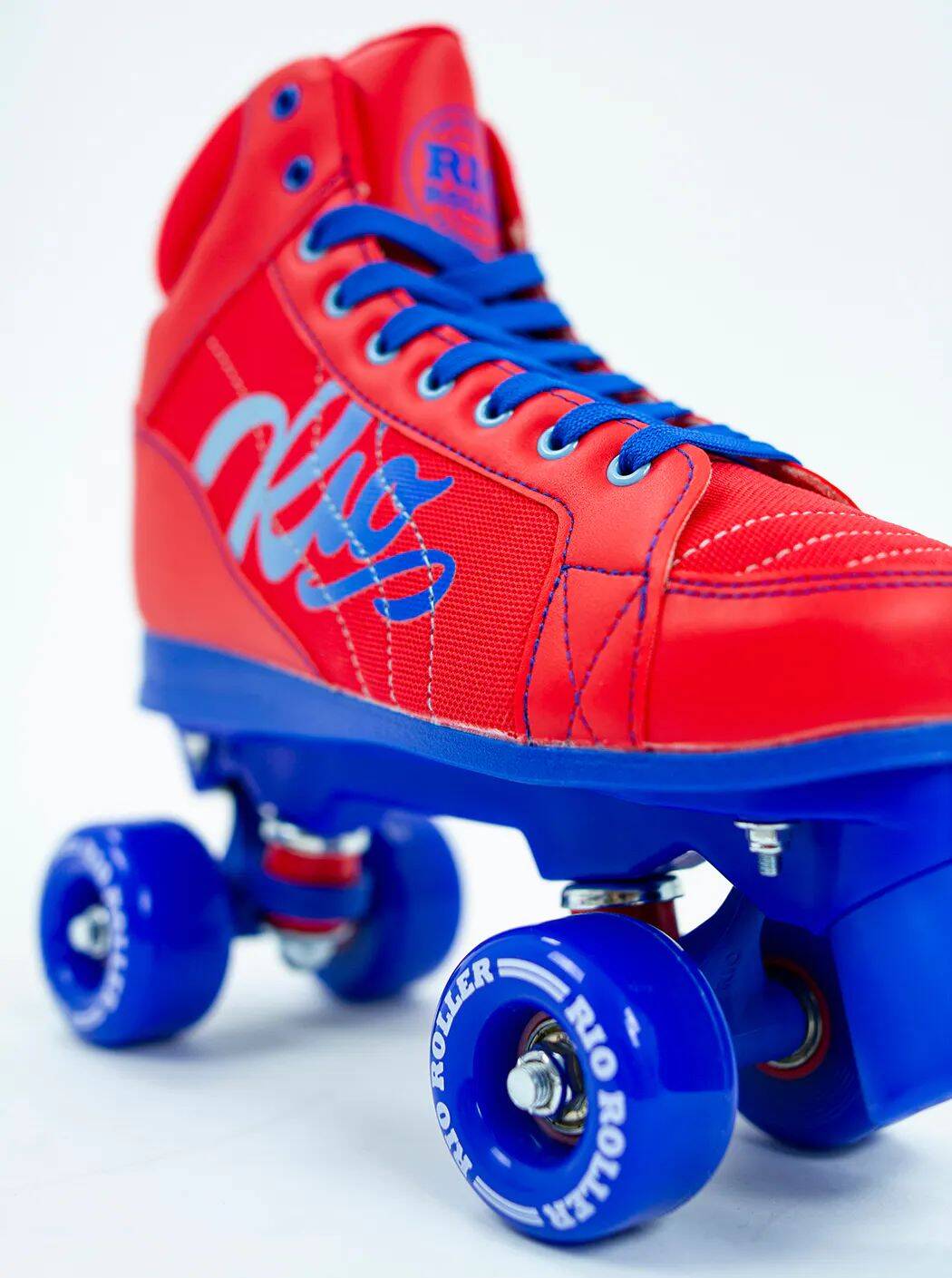 Rio Roller Lumina Quad Roller Skates - Red/Blue