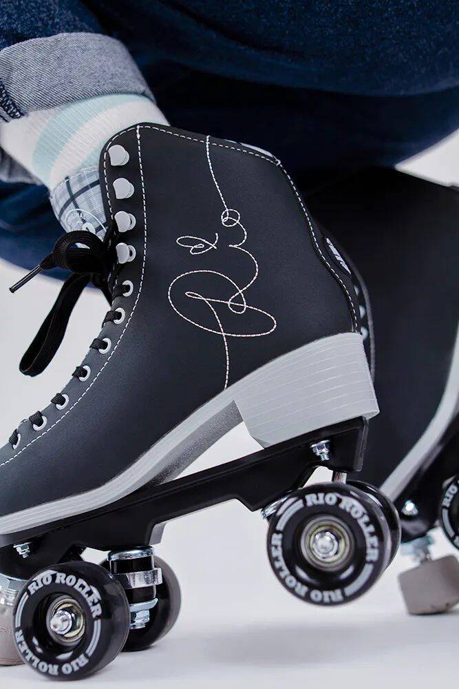 Rio Roller Signature Quad Roller Skates - Black