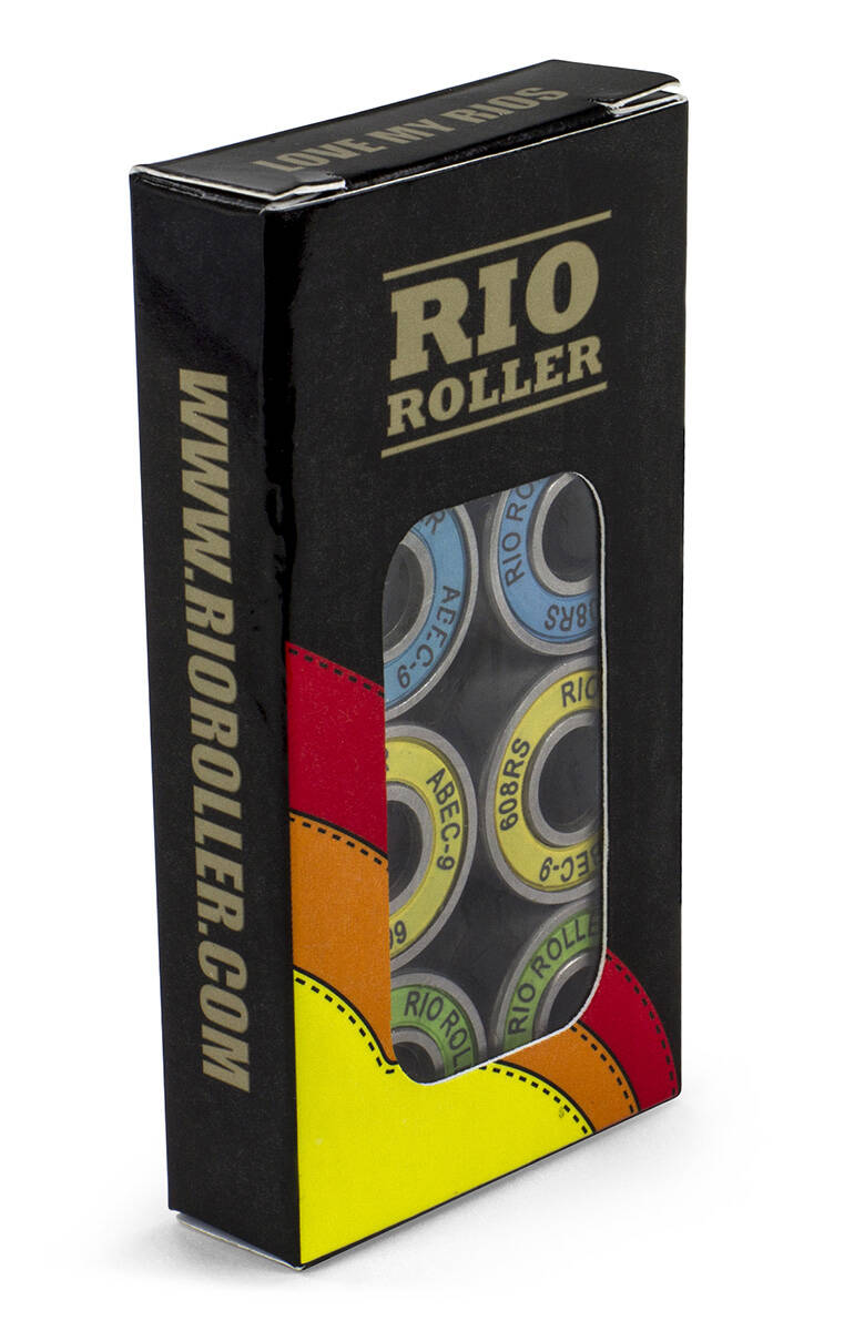Rio Roller Precision ABEC 9 Skate Bearings (Pack of 16)