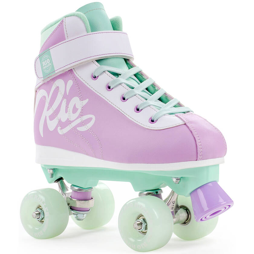 Rio Roller Milkshake Quad Skates - Mint Berry UK 1